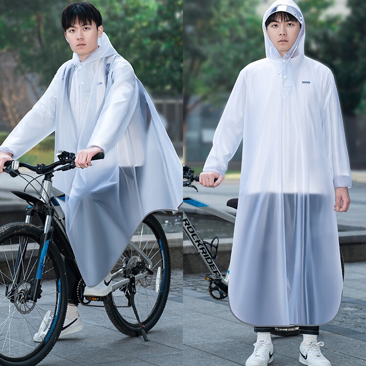 Raincoat Bicycle Mountain Bike Cycling Junior High School Student Male Special Single Youth School Cycling Poncho Female