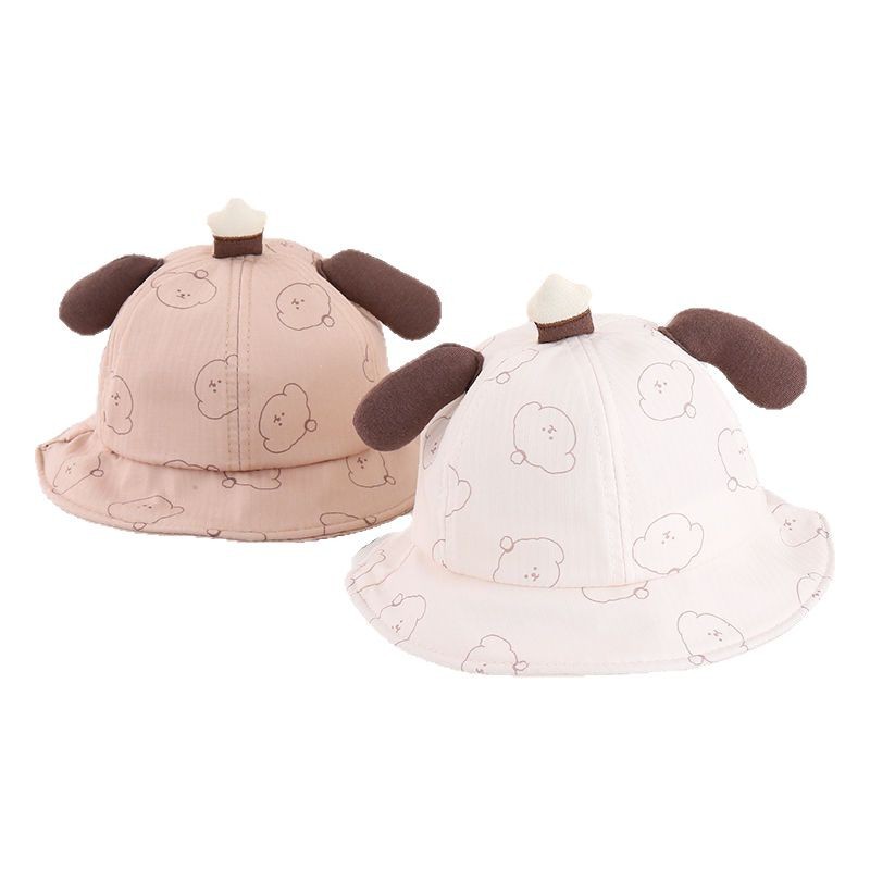 Sombreros para bebés primavera y otoño delgados sombreros para bebés bonitos sombreros para hombres sombreros de protección solar sombreros de pescador para bebés verano