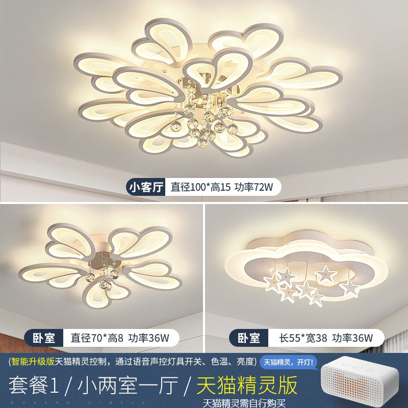 패키지 1 작은 침실 2개와 거실 1개 Tmall Elf