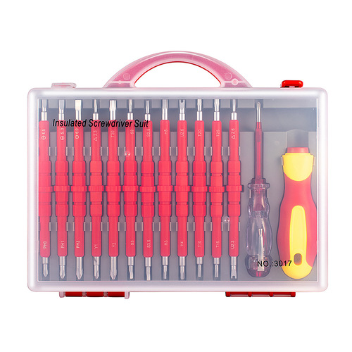WEEKS electrician batch telecommunications insulation multi-purpose repair tools multi-purpose combination chromium vanadium steel screwdriver set