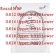 Factory Wholesale High Quality Orthodontic Wire Nickel Titanium Thermal Activation Type Natural Round Wire and Square Wire 10pcs Pack