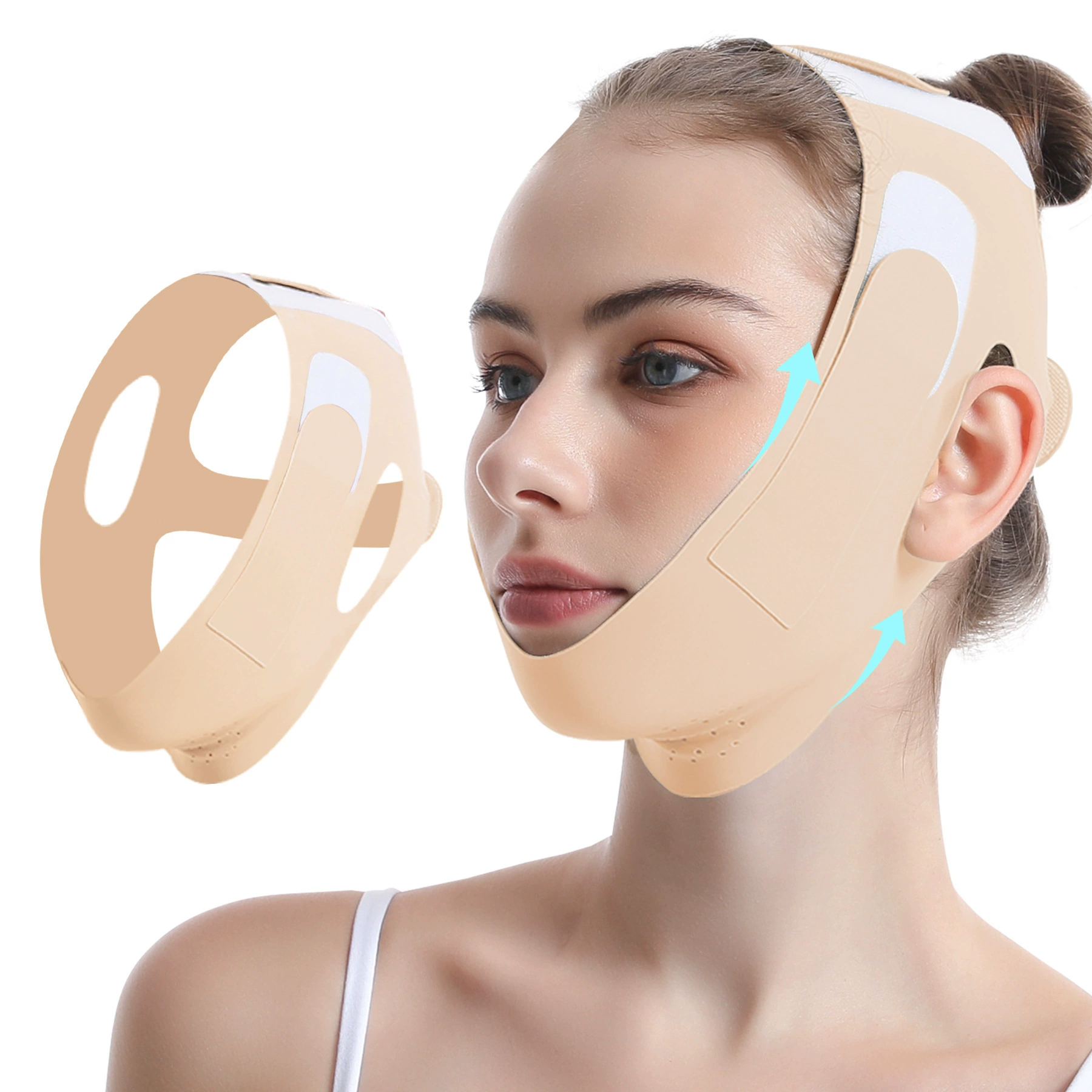 Breathable pulls up smoothing mask, internet celebrity
