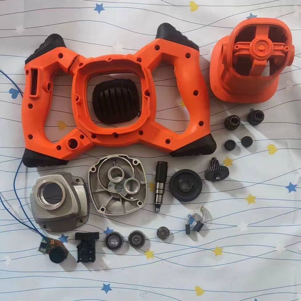 搅拌机轴把手开关塑料配件外壳把柄电机转子定子轴承机壳调速器零