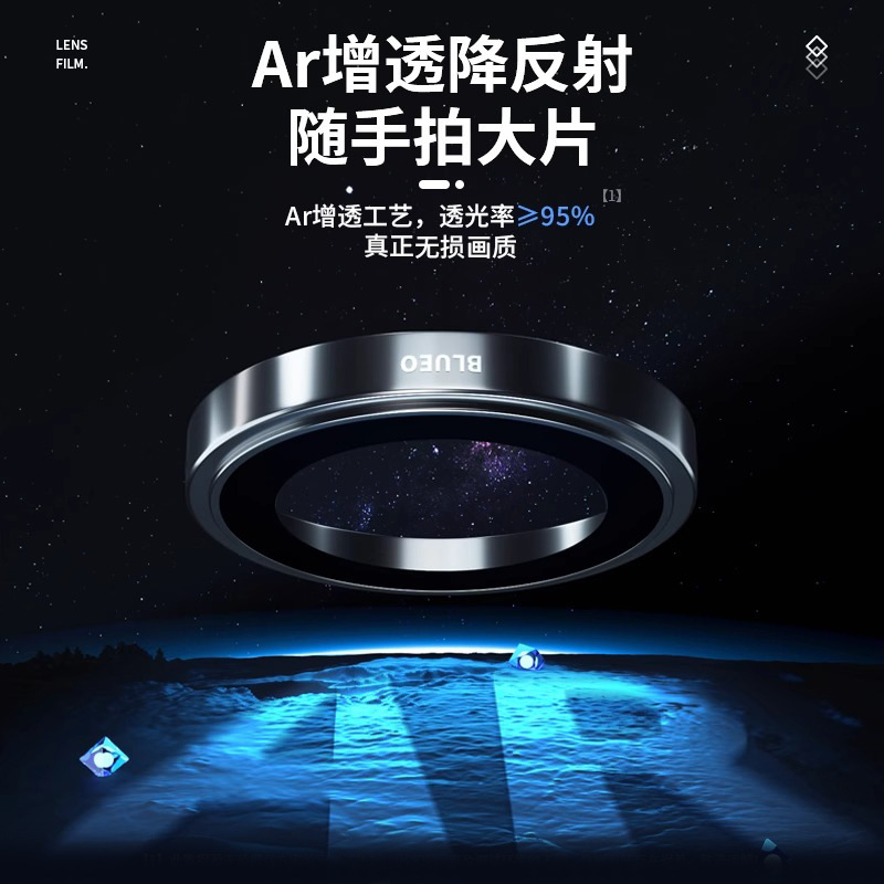 适用苹果17promax金属一体镜头膜高清定位iPhone17鹰眼镜头膜玻璃|undefined