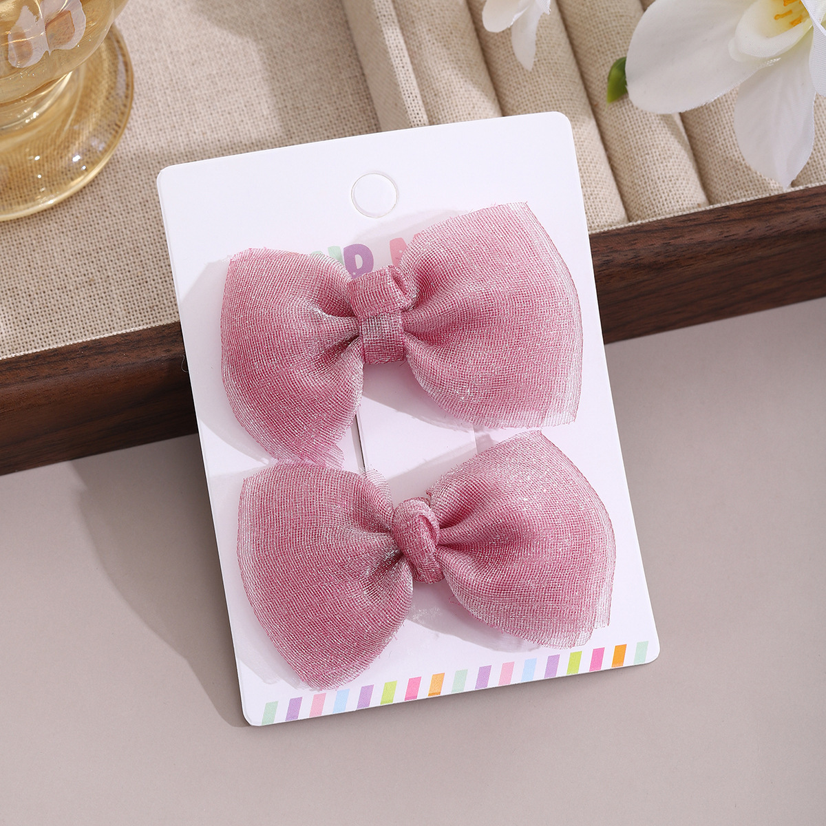 Niños nuevos clips para el cabello de gatos niñas lindos tocadillos rojos en línea frente rotura clips para el cabello de bebé joyería para el cabello de pestaña