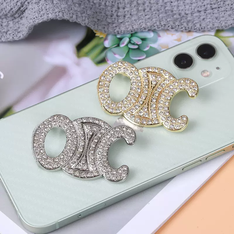 赛家字母胸花镶钻奢华大衣毛衣西装外套装饰品DIY服装固定配饰