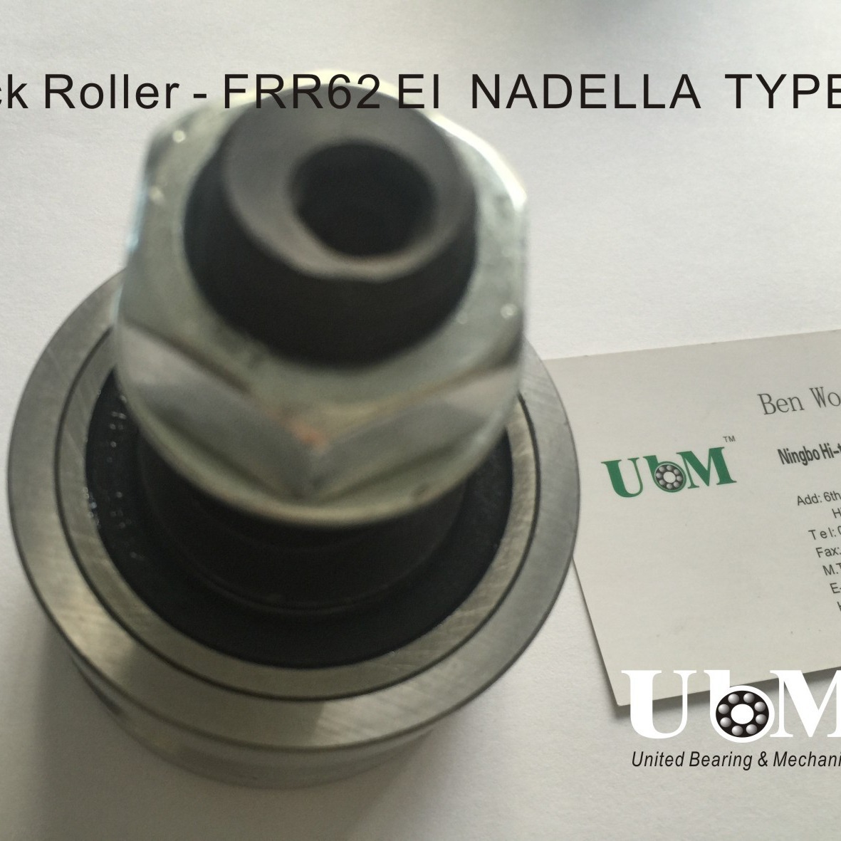 FRR62EI轴承,螺栓型导轨滚轮, 现货供应国产替代进口NADELLA品牌