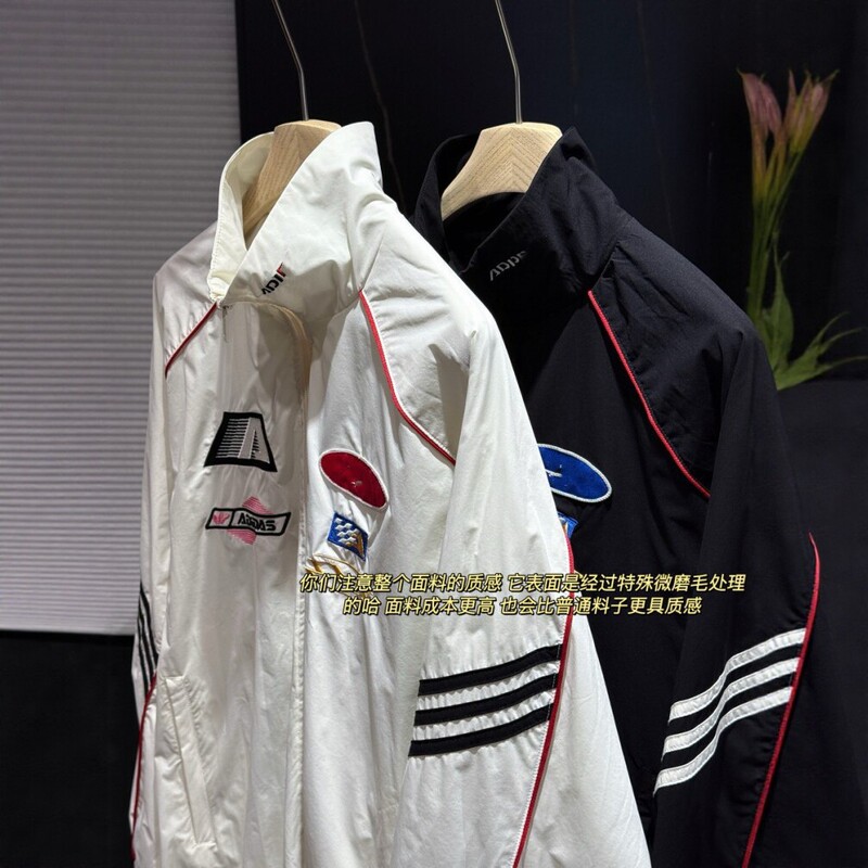 New Embroidered Badge Cycling and Running Jacket for Women, Loose Fit, Versatile, American Retro Style, Sun Protection, Trendy Brand, Couple Style