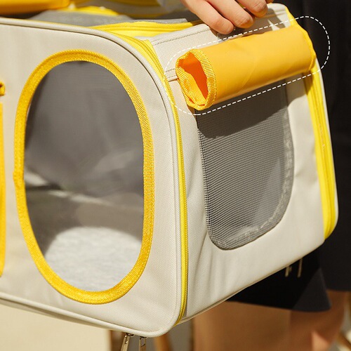 Cat and Dog Carrier Bag, Portable Foldable Pet Travel Bag, Spacecraft Style Large Capacity Breathable Pet Bag