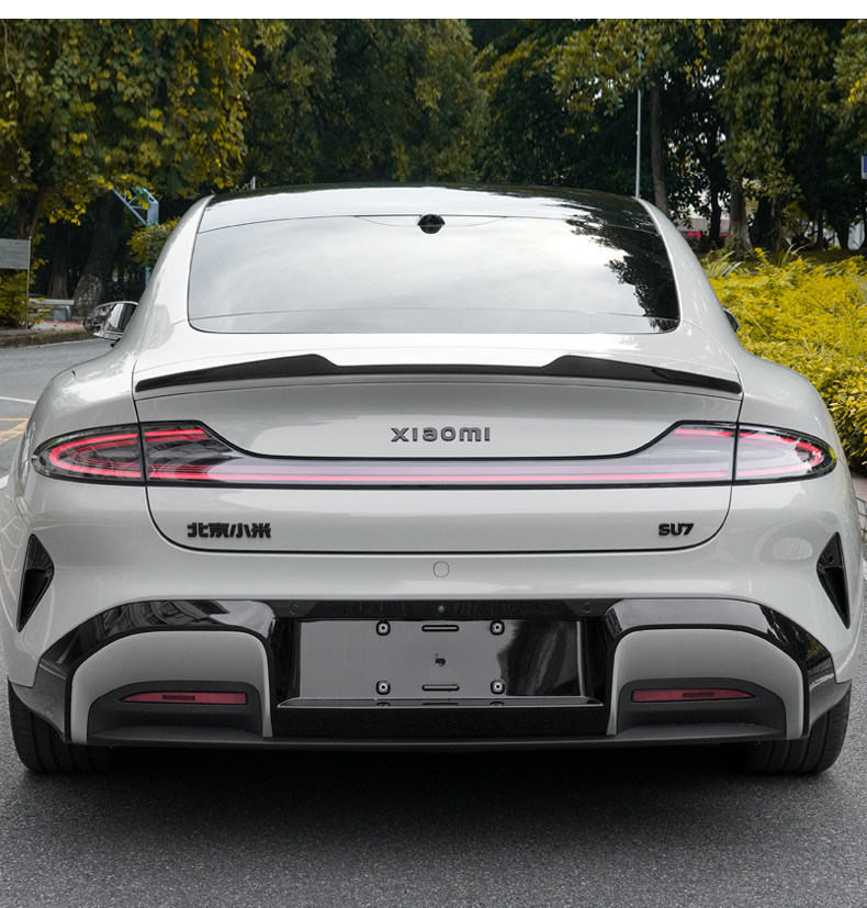 Suitable for Su7 Car Logo Sticker Modification, Black Warrior Accessories, Xiaomi Yu7 Blackened Car Logo Sticker, Car Body Decoration Sticker