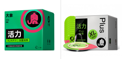 코끼리 활력-대형 [10 팩] [바코드: 6936406101581]