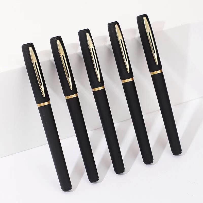 商务办公签字笔大容量高档加粗中性笔学生练字黑色0.5/0.7/1.0mm|undefined