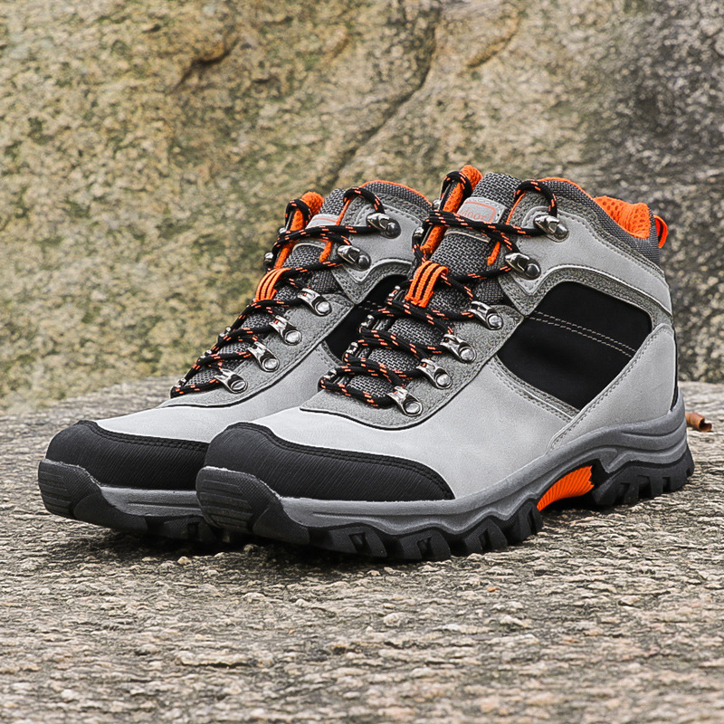 Nicho de diseño al aire libre zapatos de herramienta de alto nivel anti-deslizante anti-desgaste transpirables zapatos de montaña al por mayor transfronterizo