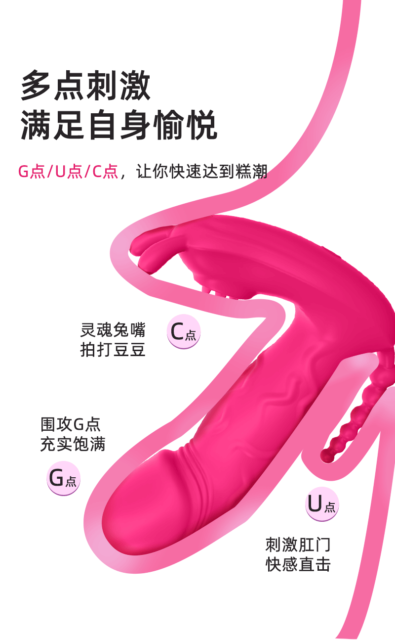 App Remote Control Vibrating Egg Prostate Massager, Silicone Anal Stimulation Toy for Adults — detail image 5