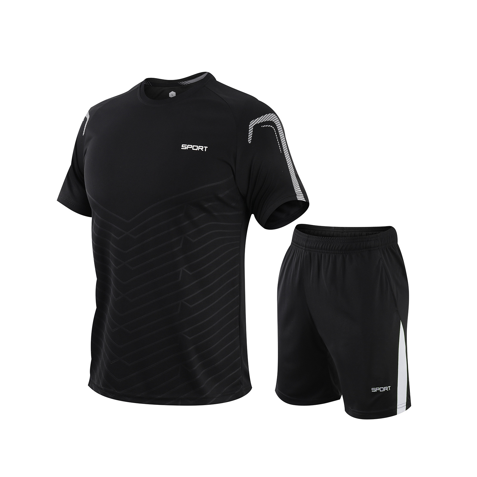 Venta directa de fábrica verano nuevo estilo de manga corta para hombres y mujeres ropa deportiva para correr, camiseta de fitness, ropa de entrenamiento de secado rápido transpirable
