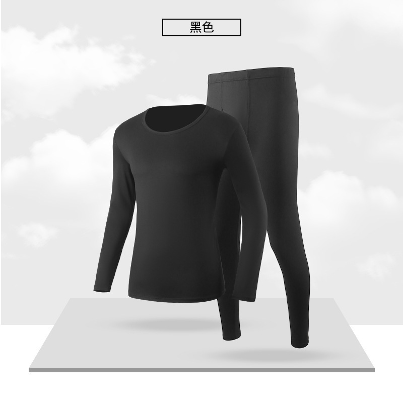 DeRong 秋服と秋パンツ、薄いベルベットと厚いレギンス、メンズスーツ、レディースサーマル下着、サーマルパンツ|undefined