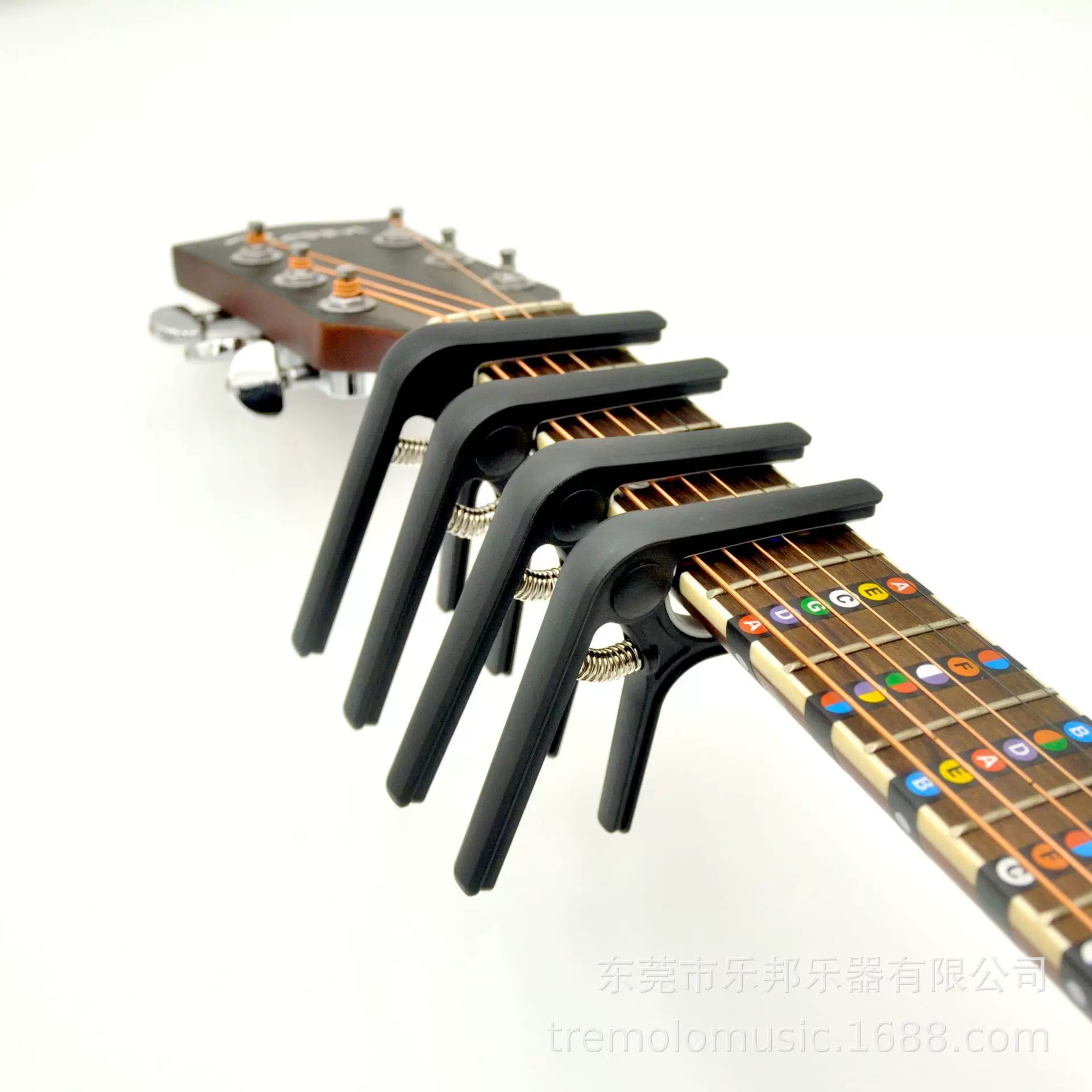民谣吉他变调夹 电木通用变调夹 塑钢变音夹 配送配件乐器配件/零