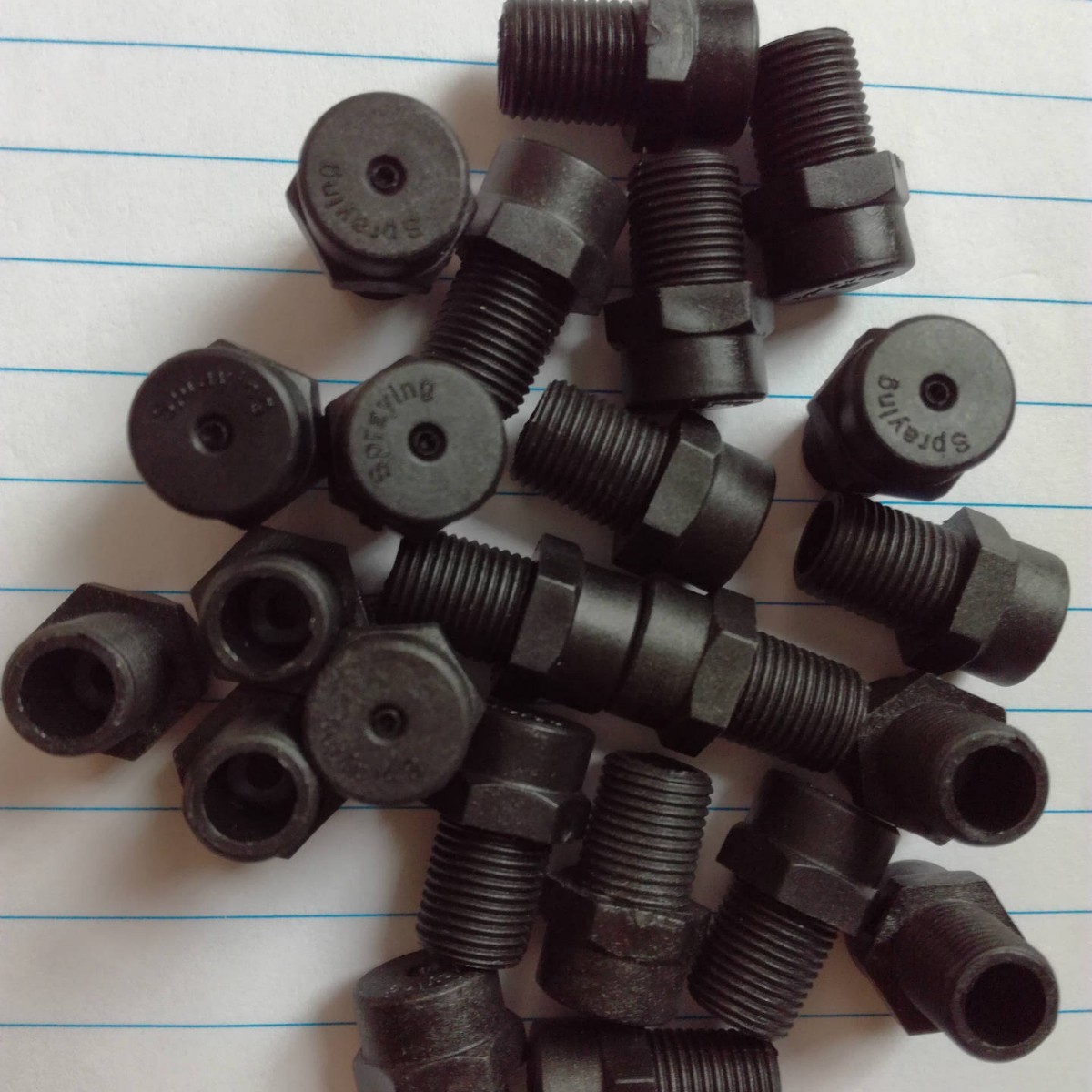 1分嫩苗加湿喷 低压聚丙烯降温除尘喷嘴1/8微细雾化喷头