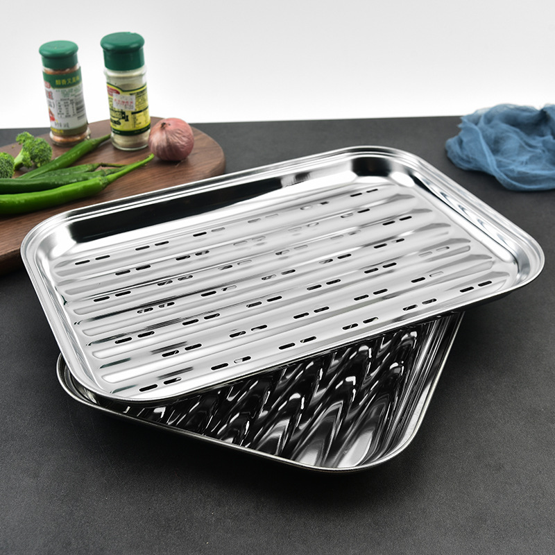 Stainless Steel Serving Tray