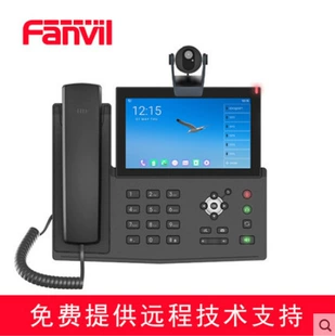 IP-телефон Fanvil X7A 7" сенсорный экран Bluetooth Wi-Fi камера