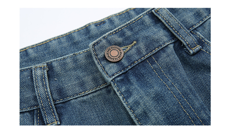 Men's Clothing Retro Washed Jeans Loose Straight Leg Trousers Men's Wide Leg Trousers Trendy Versatile In Stock_mkmklike.com
