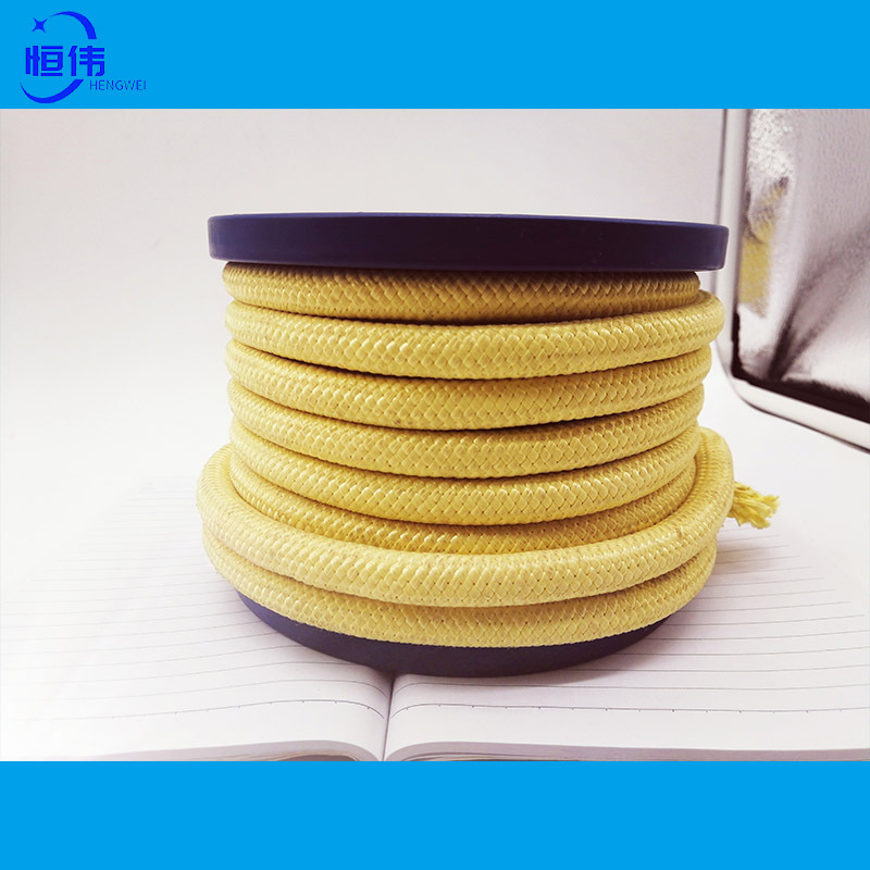 芳纶绳户外救援逃生绳耐高温阻燃芳纶纤维编织绳防火芳纶绳