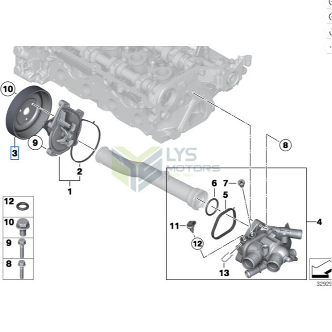 Cross-Border Engine Water Pump Pulley 11517619020 Is Suitable for Bmw Mini 1.4 1.6 Gasoline Cross-Border Engine Water Pump Pulley 11517619020 Is Suitable for Bmw Mini 1.4 1.6 Gasoline