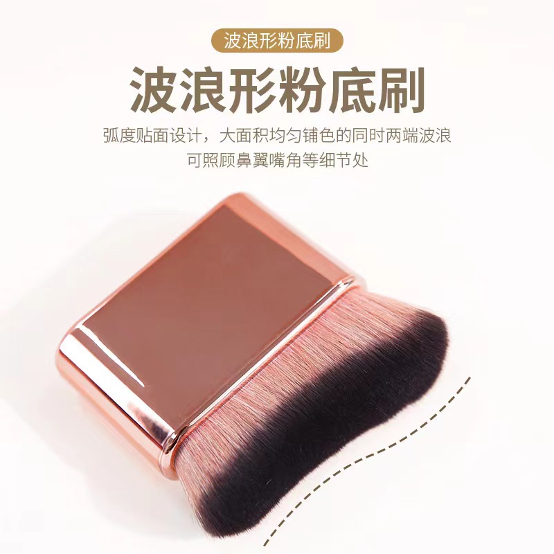 Nuevo cepillo de polvo de diamante de etiqueta Venta caliente cepillo de maquillaje multifuncional cepillo de cuerpo de pelo suave cepillo de polvo suelto cepillo de rubor y otros cosméticos