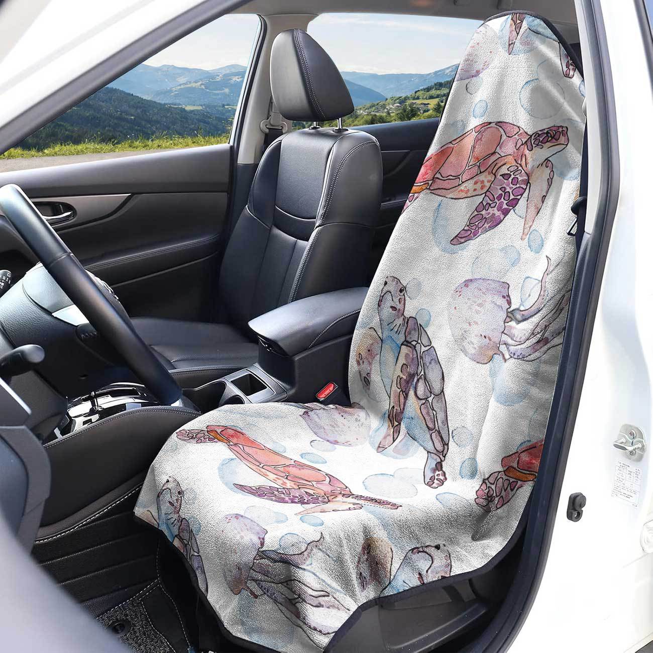 Marine seat towel cover front seat protector suitable for gym and exercise, universal for all seasons and car use