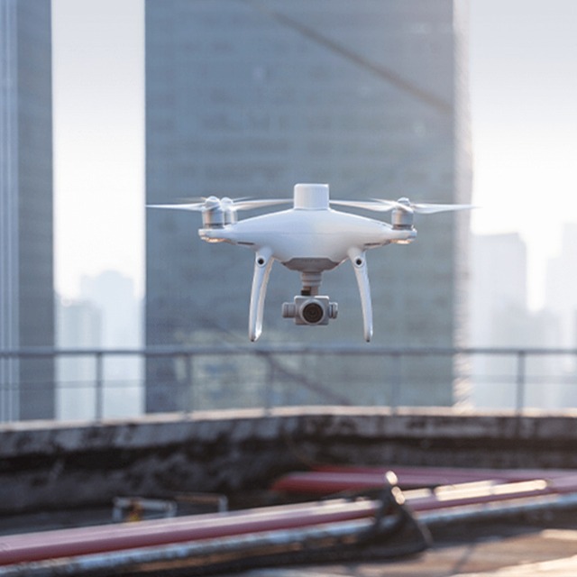 DJI 大疆精灵 4 多光谱版无人机 应用于农田检测 高效作业 省时省