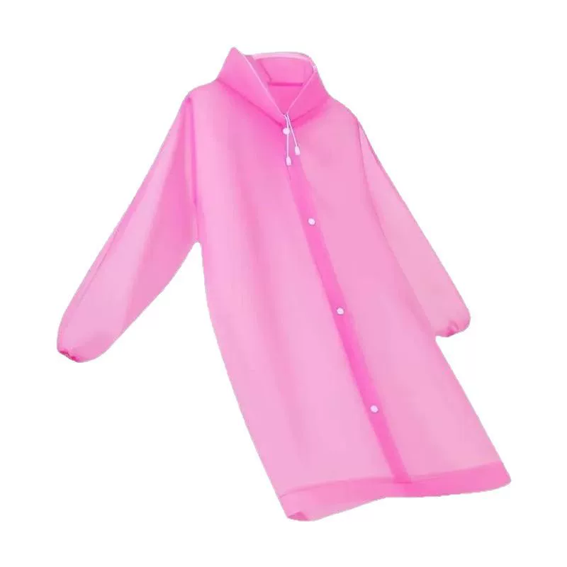 Long travel handheld raincoat for men and women, increased thickness