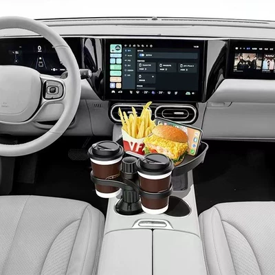 Car cup holder/beverage holder Tray for Drinks, Coffee