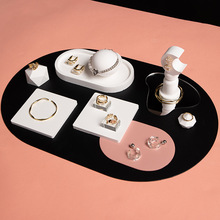 创意石膏首饰展示架戒指托手链架饰品垫耳环珠宝陈列拍摄道具摆件