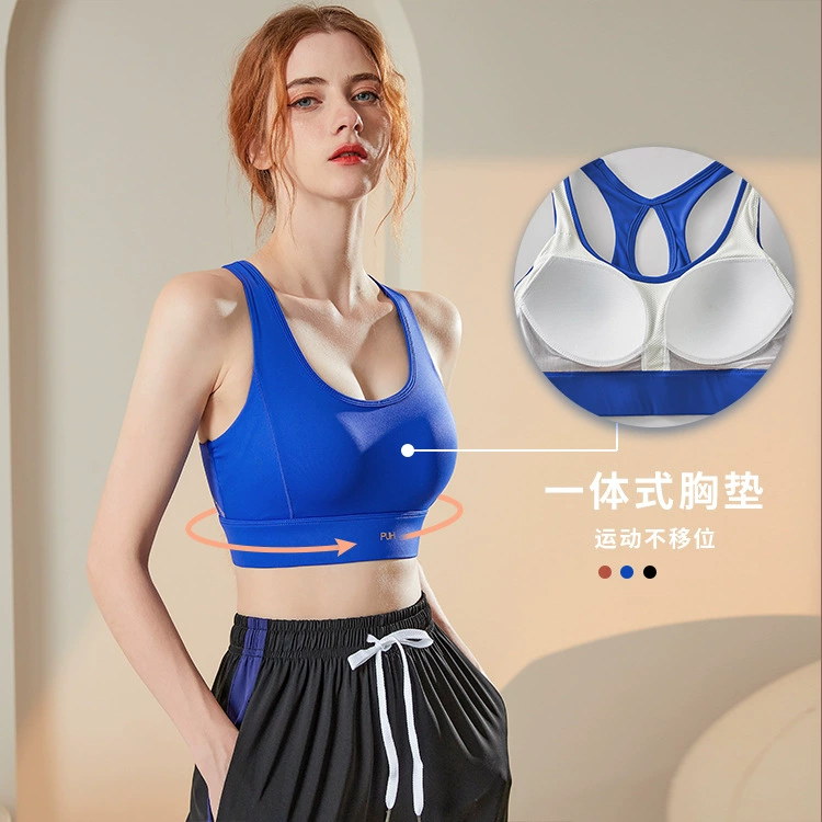 High strength sports underwear, shockproof yoga clothing, bra for gym, beautiful back, for running