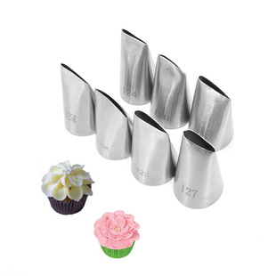 304 stainless steel seamless piping mouth rose 7pc Austin rose tulip piping mouth NH-304-57
