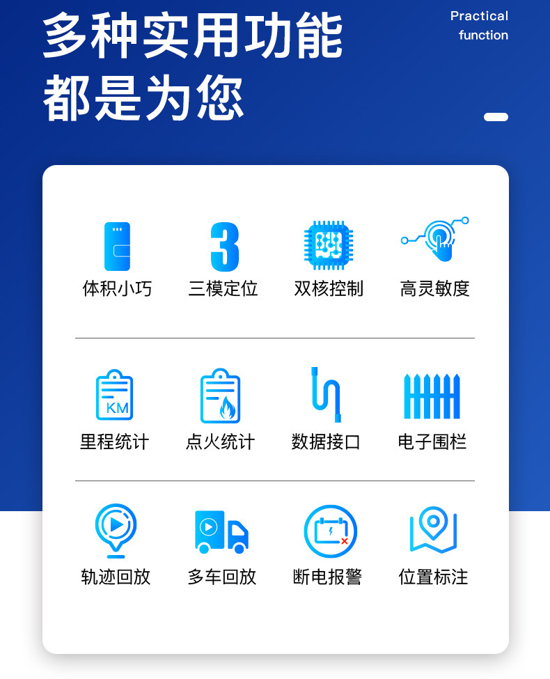 4g Car Gps/Beidou Locator Truck Motorcycle Locator Tracker Remote Fleet Device Locator