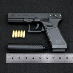 1：2.05 格洛克儿童模型 抛壳P18C格洛 模型 不可发射