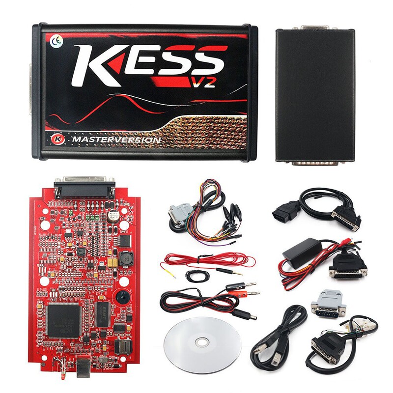 Factory direct KESS V2 red European version V2.8 V5.017 unlimited points unlimited ECU programmer