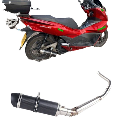 steel front hexagon Scorpio tail Motorcycle exhaust pipe