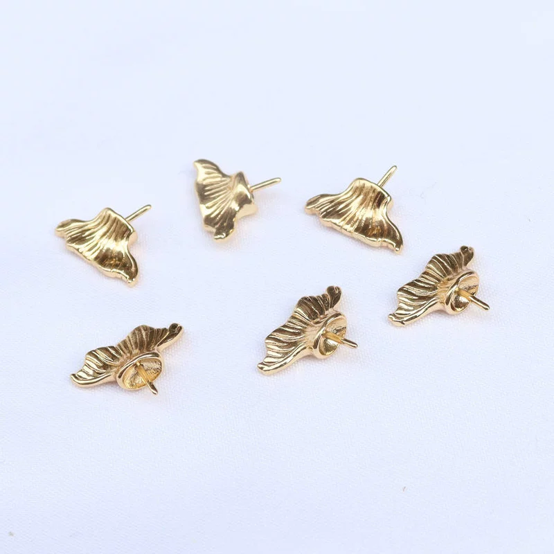 Copper zirconium, pendant from pearl, earrings, necklace, accessories, micro incrustation