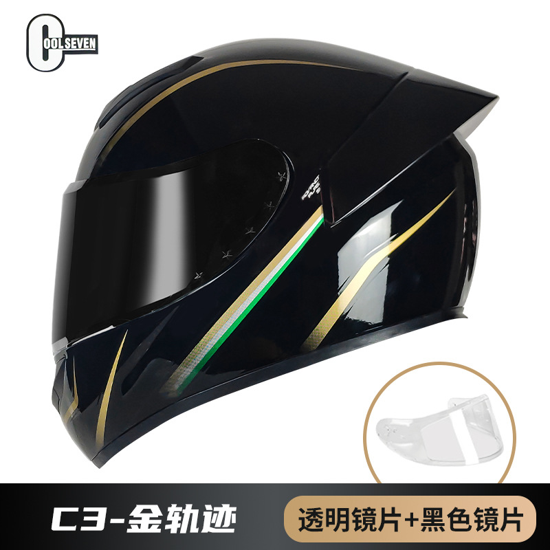 3C certificado casco de la motocicleta DOT casco completo casco de la motocicleta del coche eléctrico de comercio exterior fábrica Four Seasons National Standard Class A