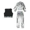 Jacket, vest, trousers, headband