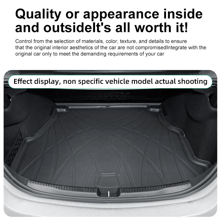 Suitable for 24-25 Suzuki Jimny Jimny Car Trunk Mat Full Tpe Seat Back Cushion Cross-Border
