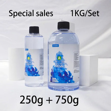 3:1 Epoxy Resin and Hardner A and B Crystal ClearAB Glue 1KG