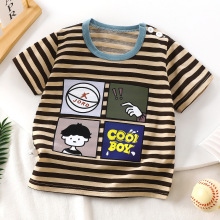 新款儿童短袖t恤纯棉女童夏装婴儿宝宝夏季童装新款男童上衣批发