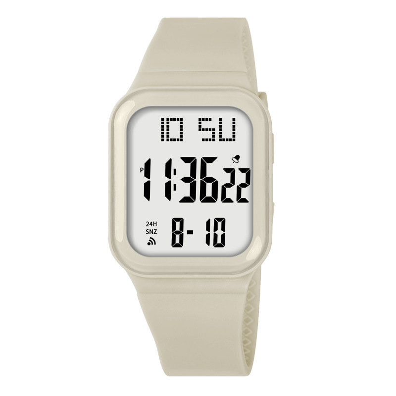 Tendencia de estudiantes de secundaria secundaria deportivos al aire libre luz nocturna relojes electrónicos multifunción relojes electrónicos alarma al por mayor