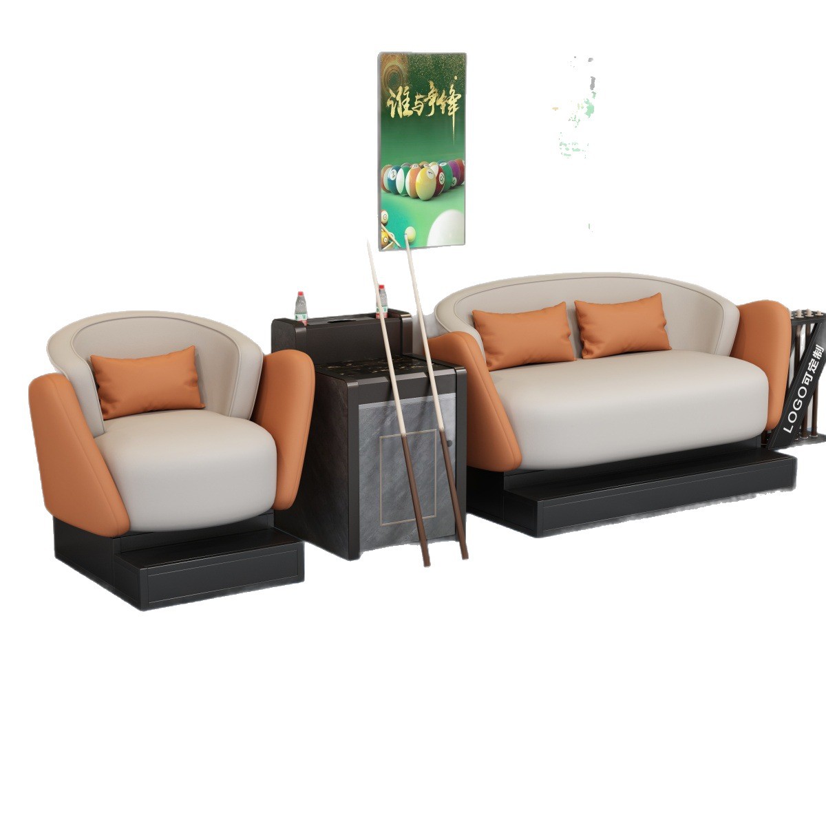 Sala de billar, sofá de billar, silla de billar, sofá especial para sala de billar, silla de billar, sala de billar, silla de billar, silla de billar, silla de billar
