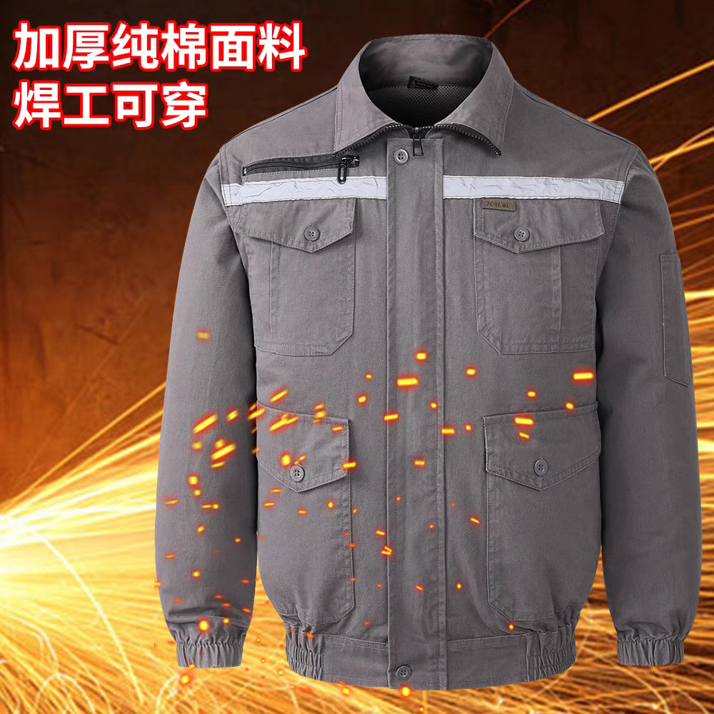 Summer Cooling Air-conditioning Clothing Men's with Fan Sanitation Garden Welder Summer Protection Camouflage Clothing Work Clothes Jacket
