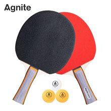 安格耐特F2310S乒乓球拍横拍(混)(付)力量锻炼 技巧提升 双面反胶