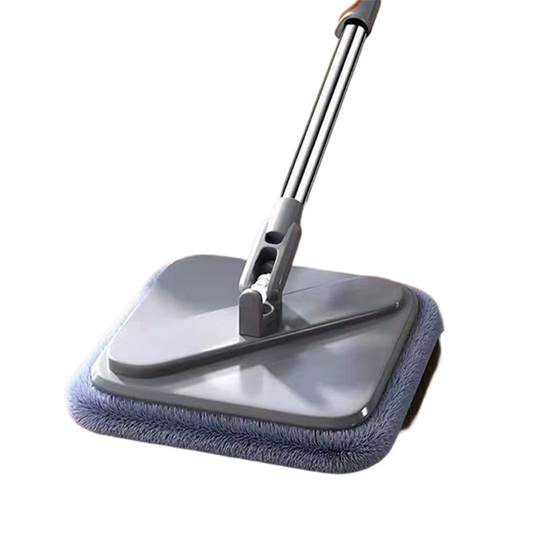 Fregona de separación de suciedad limpia doméstica fregona libre de manos fregona plana traje de fregona cuadrada de secado rápido limpia húmeda y seca de doble uso